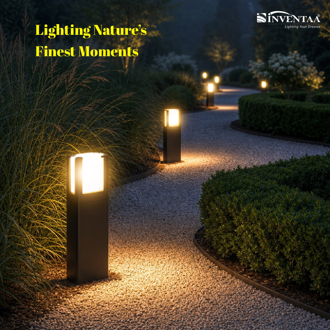 CUBA LED Garden Bollard Light – Waterproof Aluminium Outdoor Pathway & Landscape Light