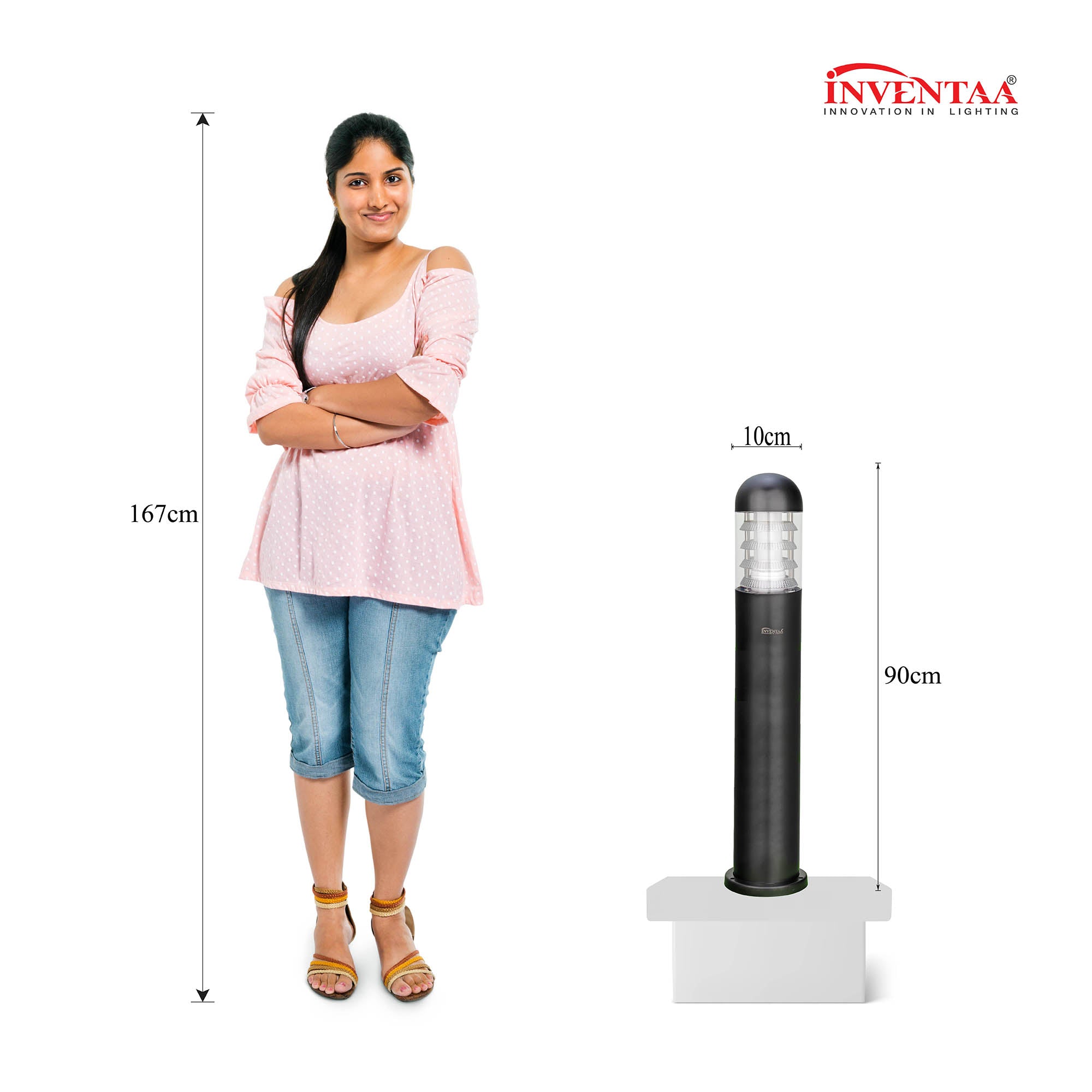 Electra LED Garden Bollard Light – Waterproof Outdoor Pathway & Landscape LED Light