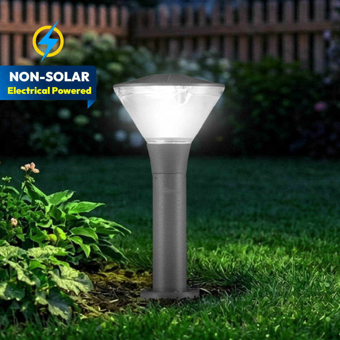 Yash 3 in 1 LED Bollard Light - INVENTAA Garden Lights