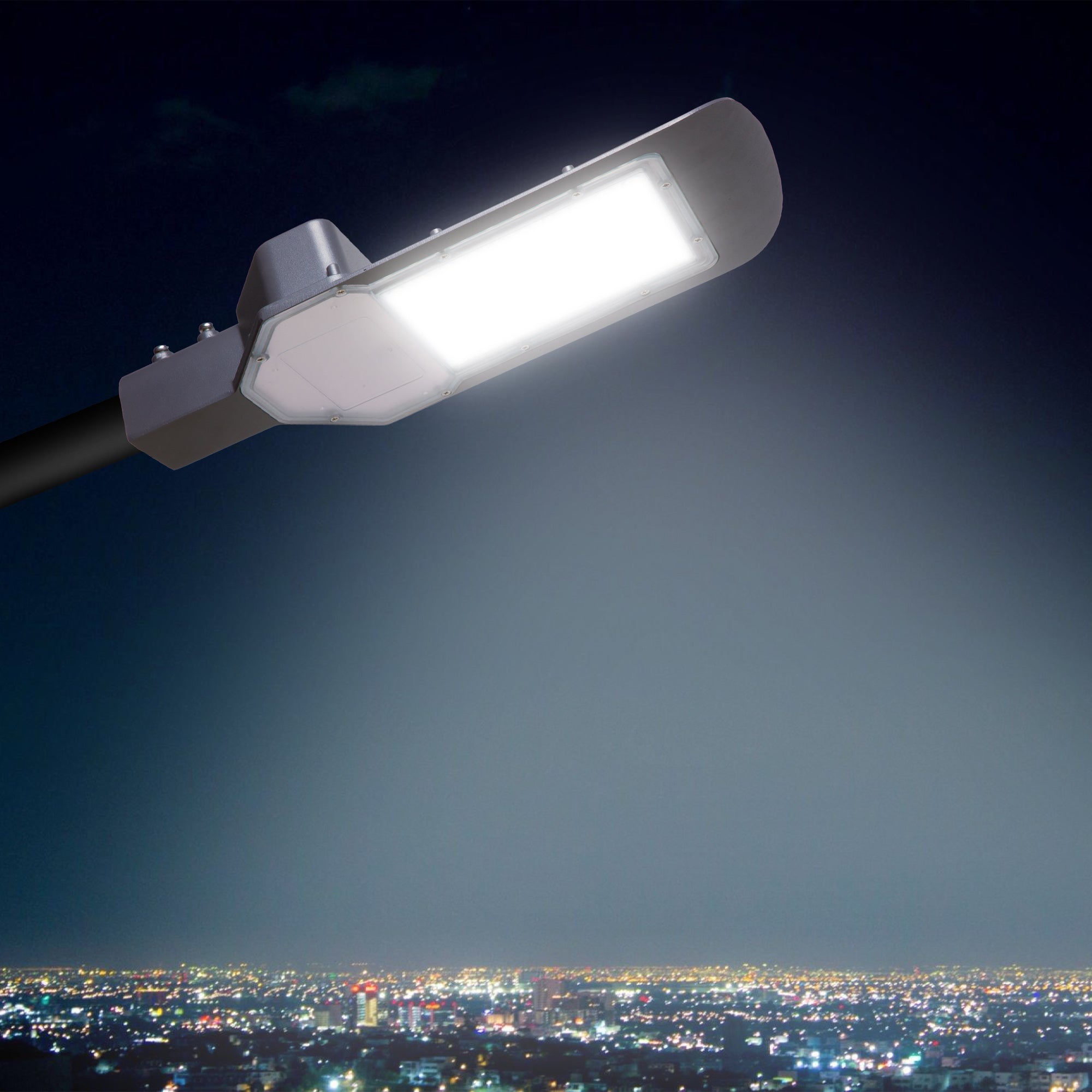Lexa 24W led street light emitting cool white glow #watts_24w