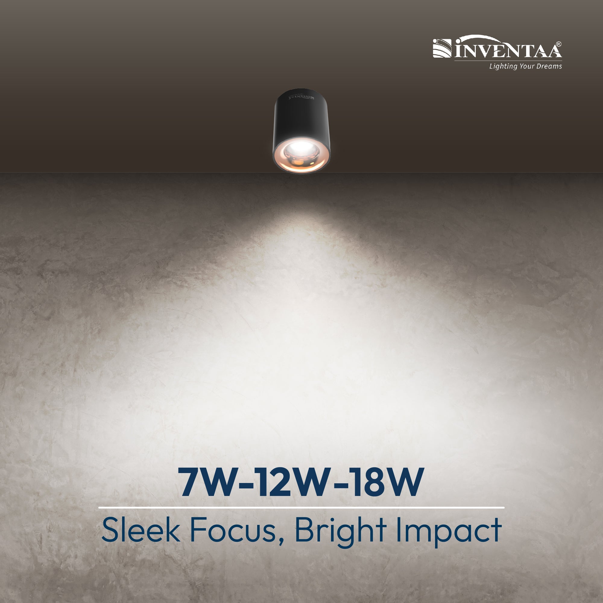 OXANA Curve cylindrical COB Surface Light