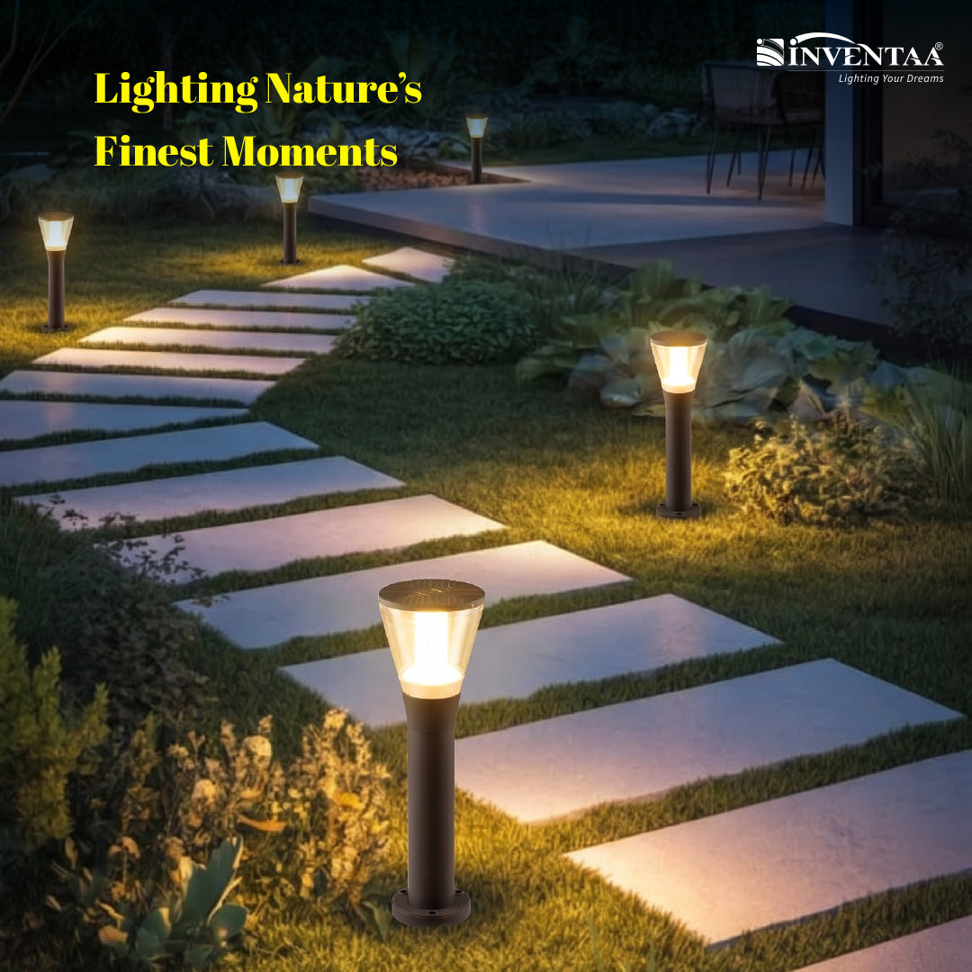 Olivia Stem 15W Yard LED Bollard Light