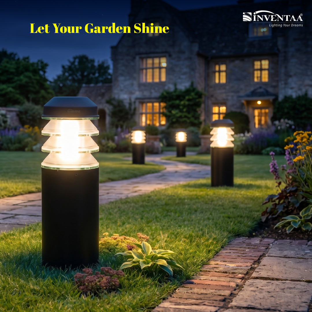 Estela 12W Ice Cube Post Top LED Gate Lamp Light