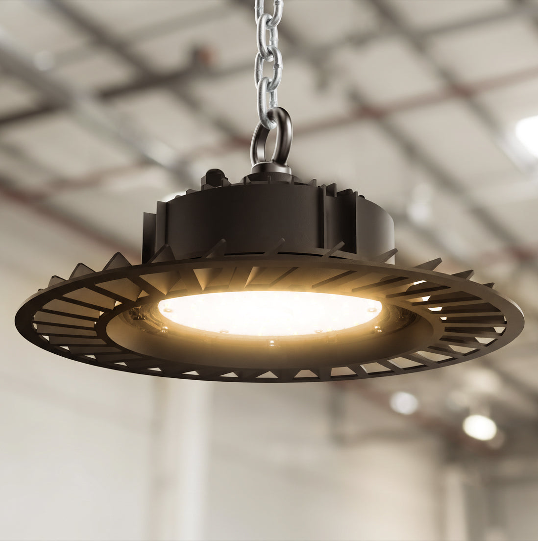 INVENTAA Eden - UFO High Bay LED Light High Bay LED Lights for Warehouses, Factories & Workshops