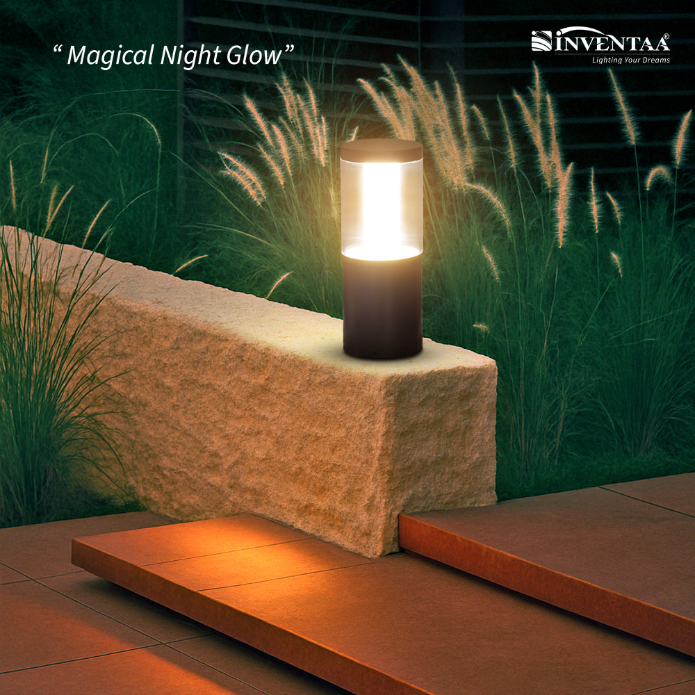 Electra Stem 18W LED Gate Light - Outdoor Garden Lighting