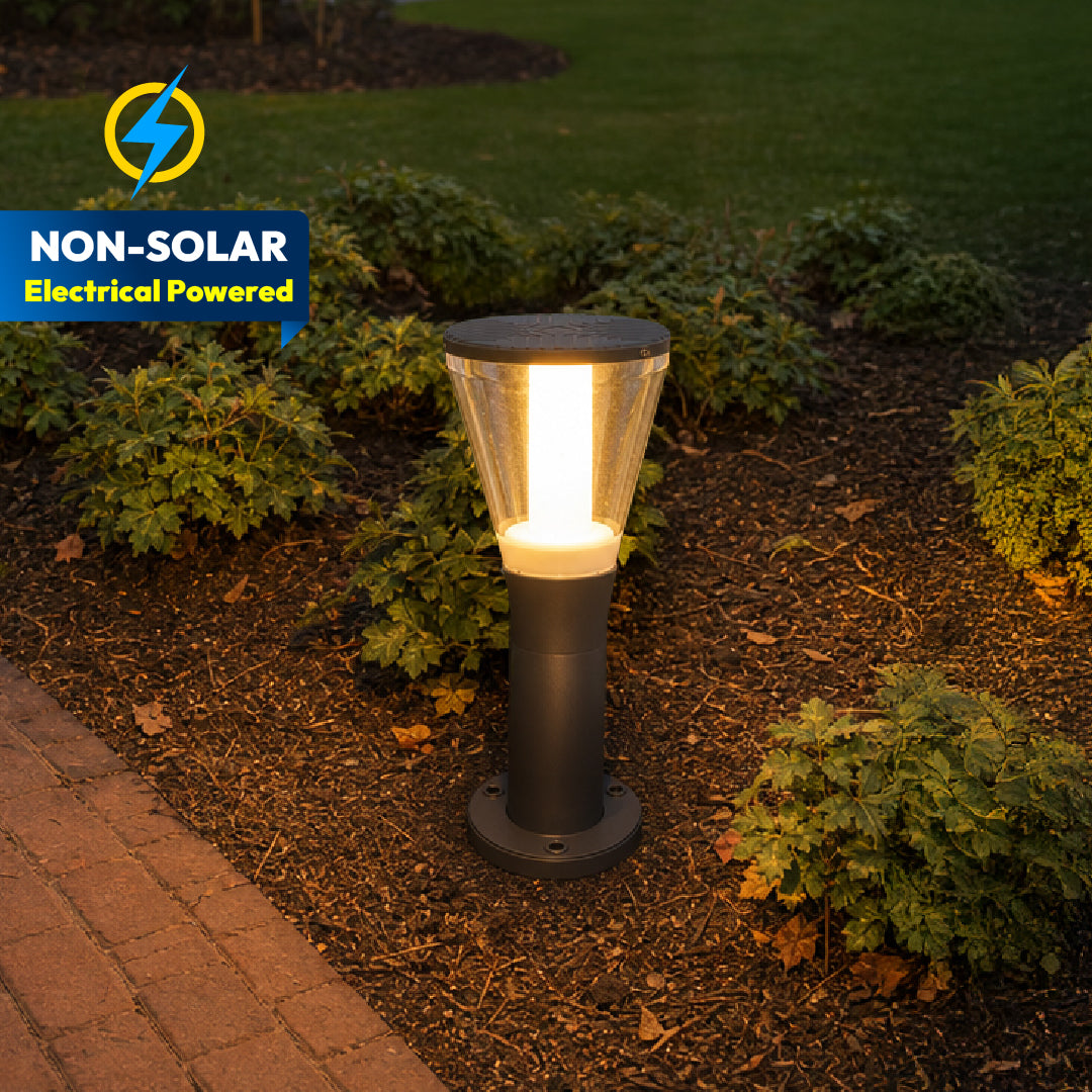 Olivia Stem 3 in 1  LED Bollard Light - INVENTAA Garden Lights