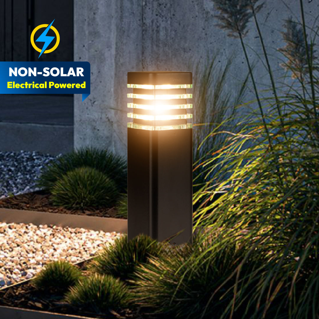 Eberta 3 in 1 LED Bollard Light – INVENTAA Garden Lighting