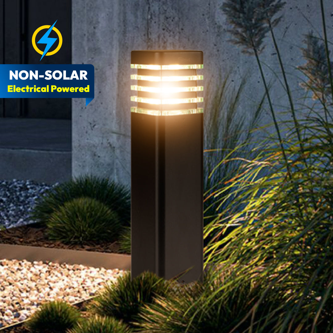 Eberta 3 in 1 LED Bollard Light – INVENTAA Garden Lighting