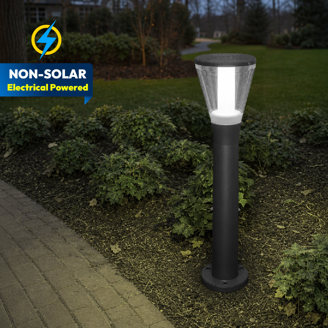 Olivia Stem 3 in 1  LED Bollard Light - INVENTAA Garden Lights