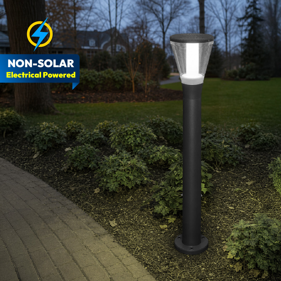 Olivia Stem 3 in 1  LED Bollard Light - INVENTAA Garden Lights