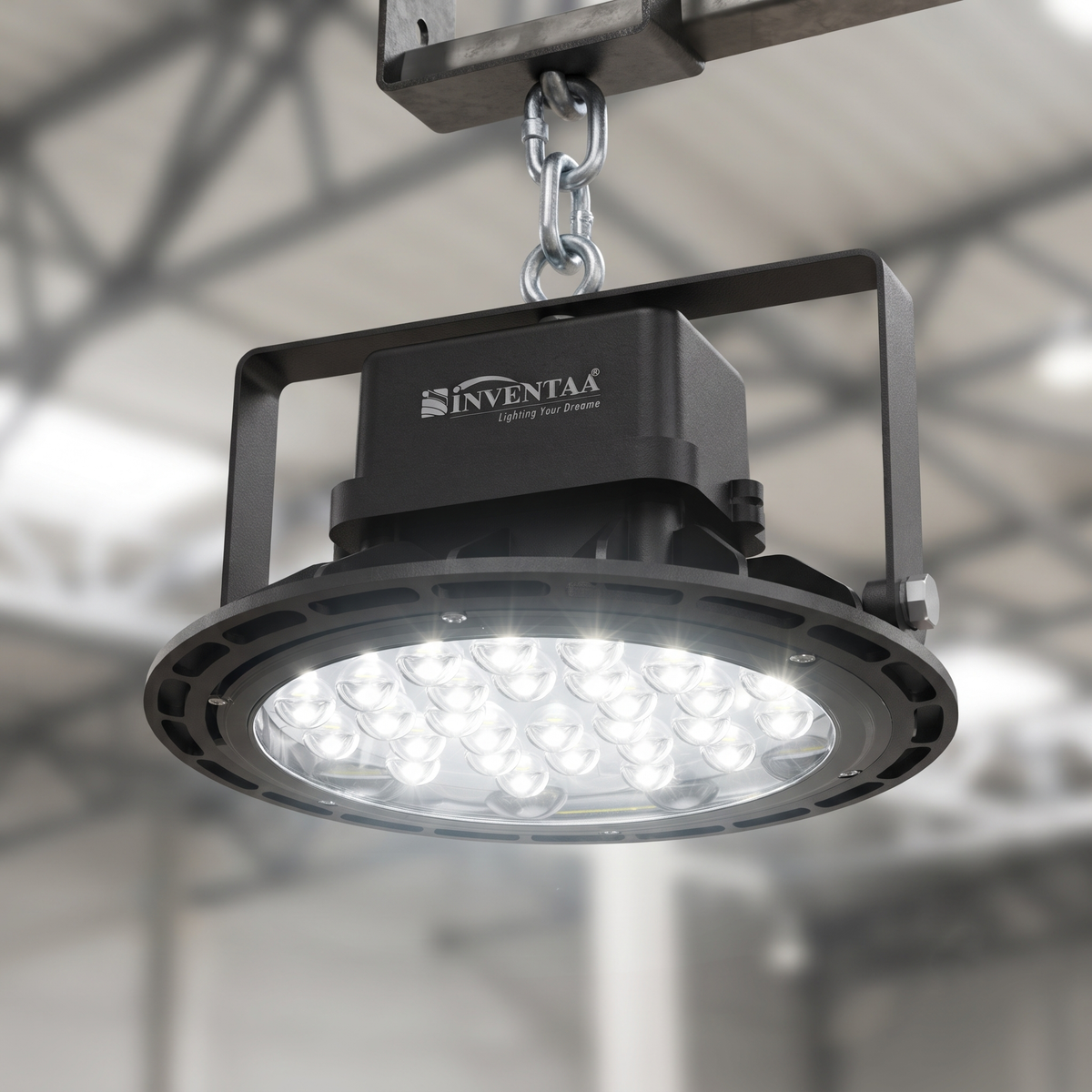 INVENTAA Eden - UFO High Bay LED Light High Bay LED Lights for Warehouses, Factories & Workshops