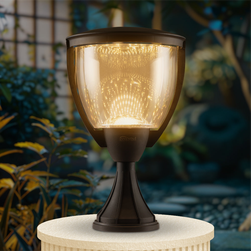 Glenda Glitter LED Gate Light warm