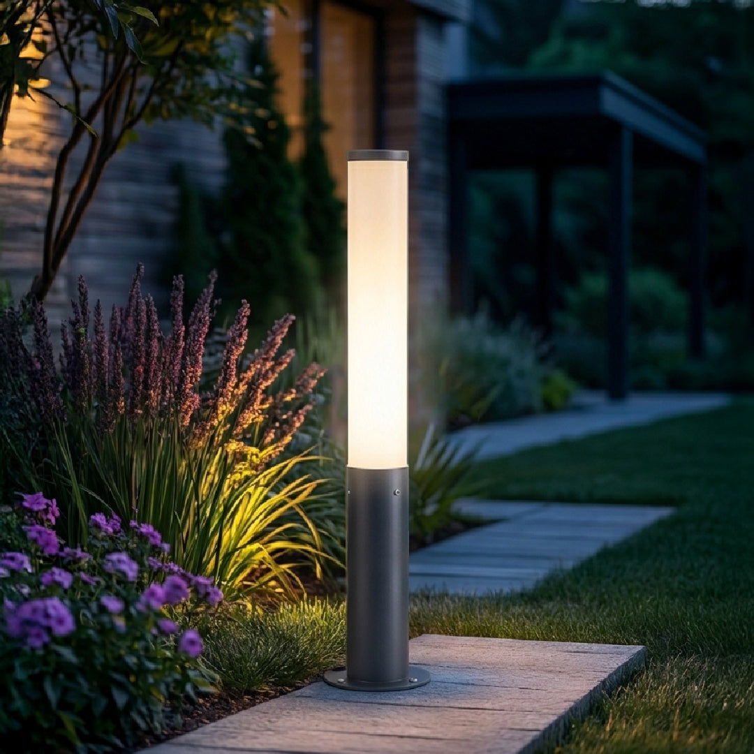 Reva LED Garden Bollard Outdoor Light – Waterproof Aluminium Bollard Lights