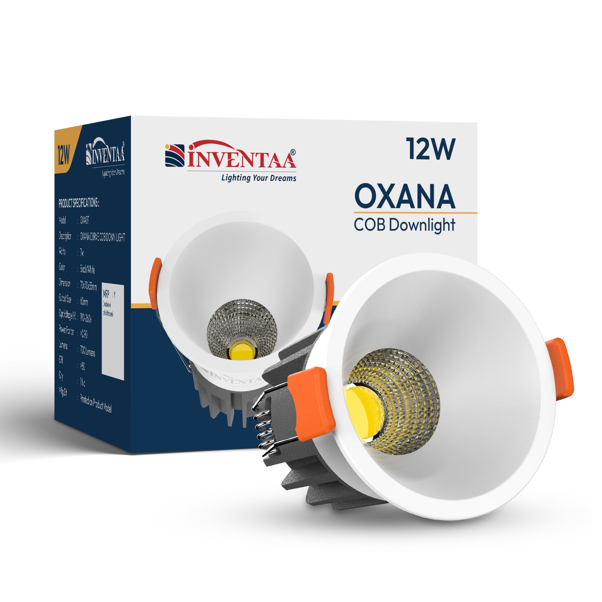 Oxana COB Down Light 12W With Box Enclosure #watts_12w