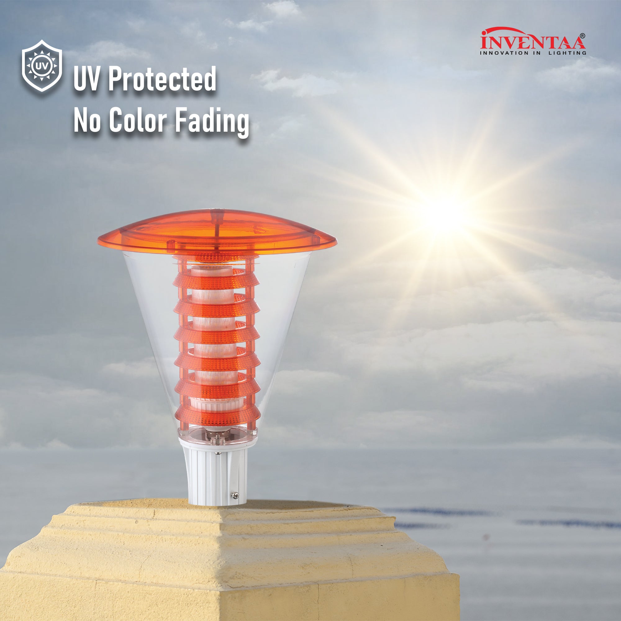 UV protected gate dome light with modern home gate light design #bulb options_cool