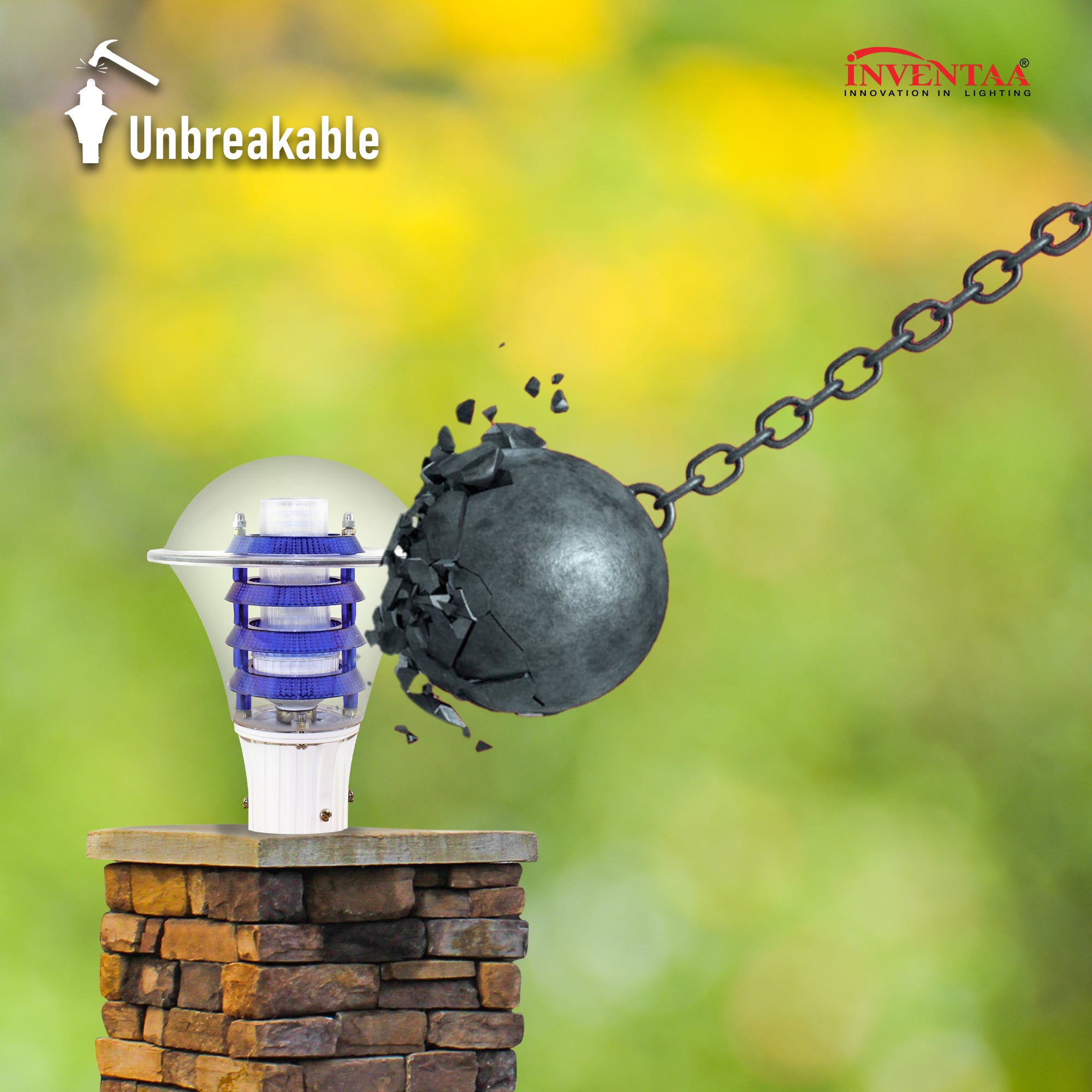 Viva Cute 12W LED Post Top Design - Gate Light