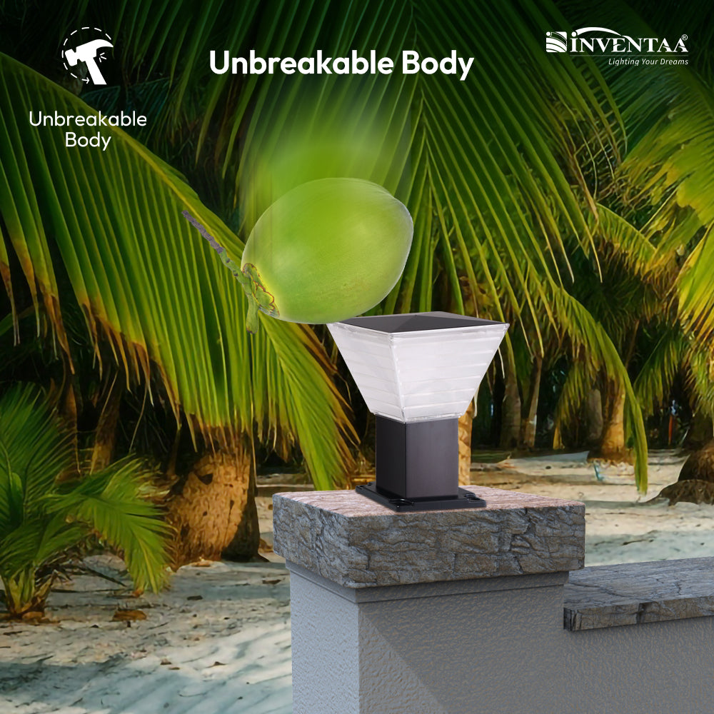 Villa 12W Gate Pillar Lights LED Modern Outdoor Entrance