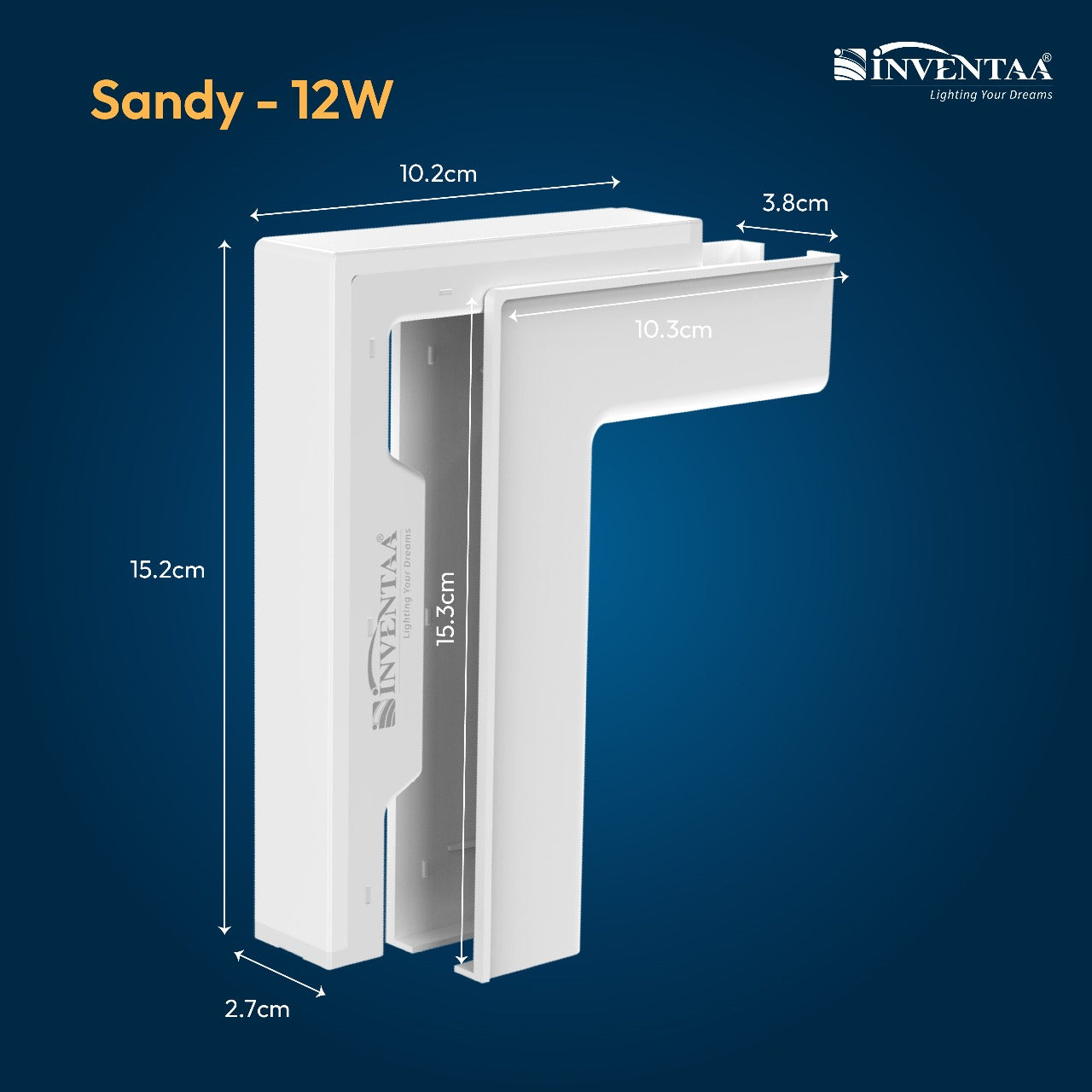 Sandy LED Step Light for Garden Use