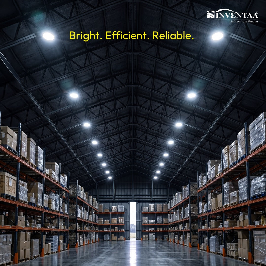 INVENTAA TERRA- UFO High Bay LED Light High Bay LED Lights for Warehouses, Factories & Workshops
