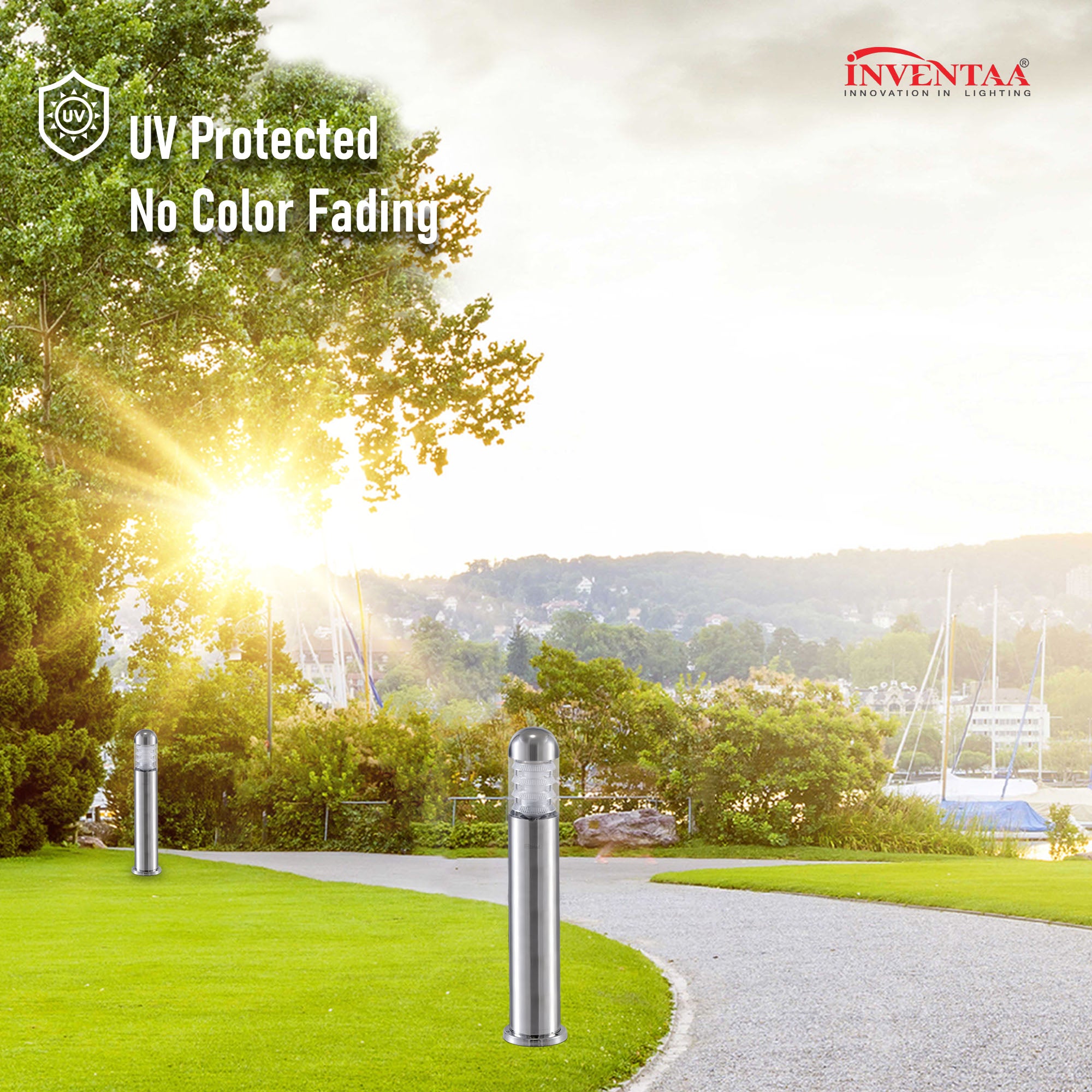 Electra LED Garden Bollard Light – Waterproof Outdoor Pathway & Landscape LED Light